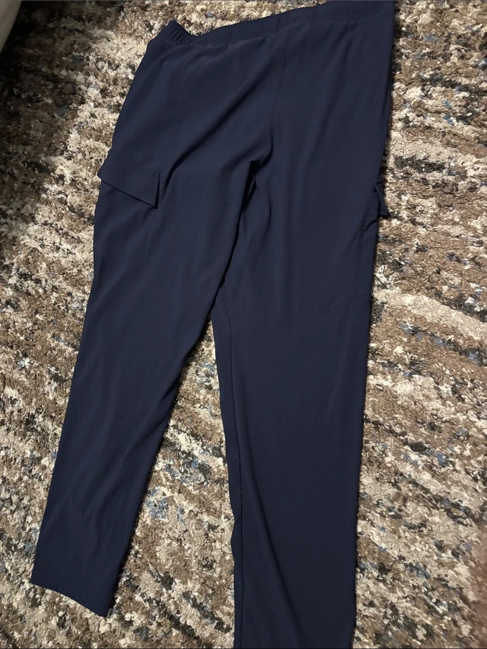 all in motion Navy Lightweight Cargo Joggers